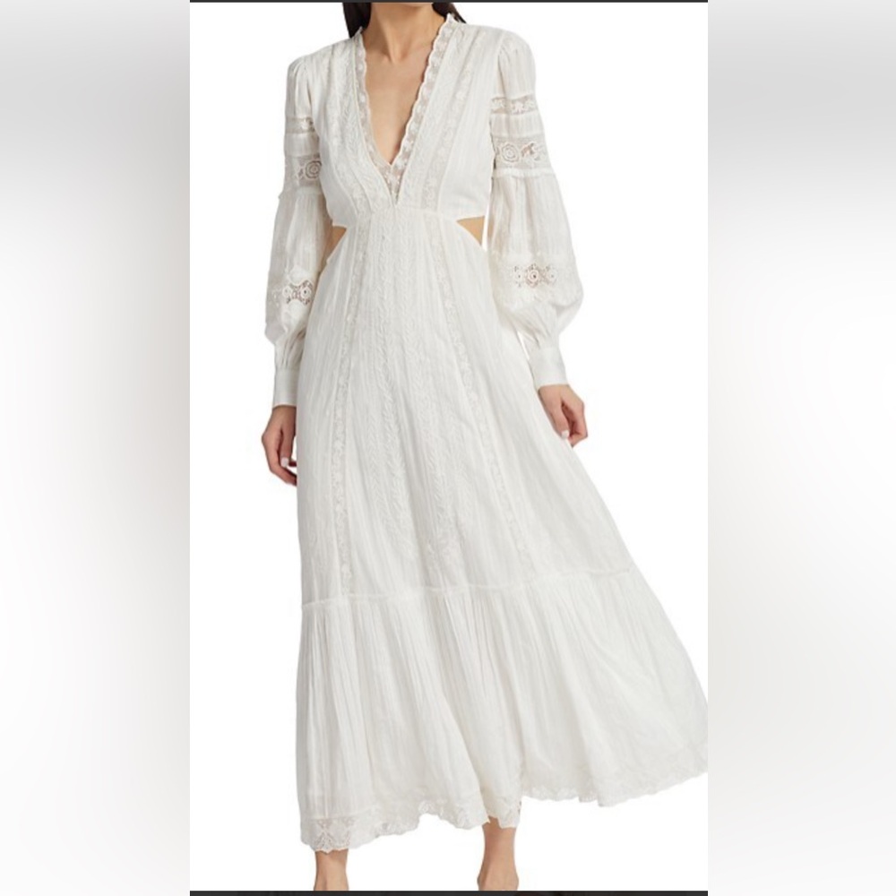 LoveShackFancy Aneesha maxi dress